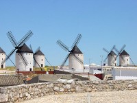 Molinos en Campo de Criptana